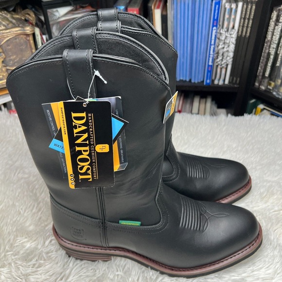DAN POST ALBUQUERQUE WESTERN BOOTS MENS WATERPROOF BOOTS DP69680 - Picture 2 of 8